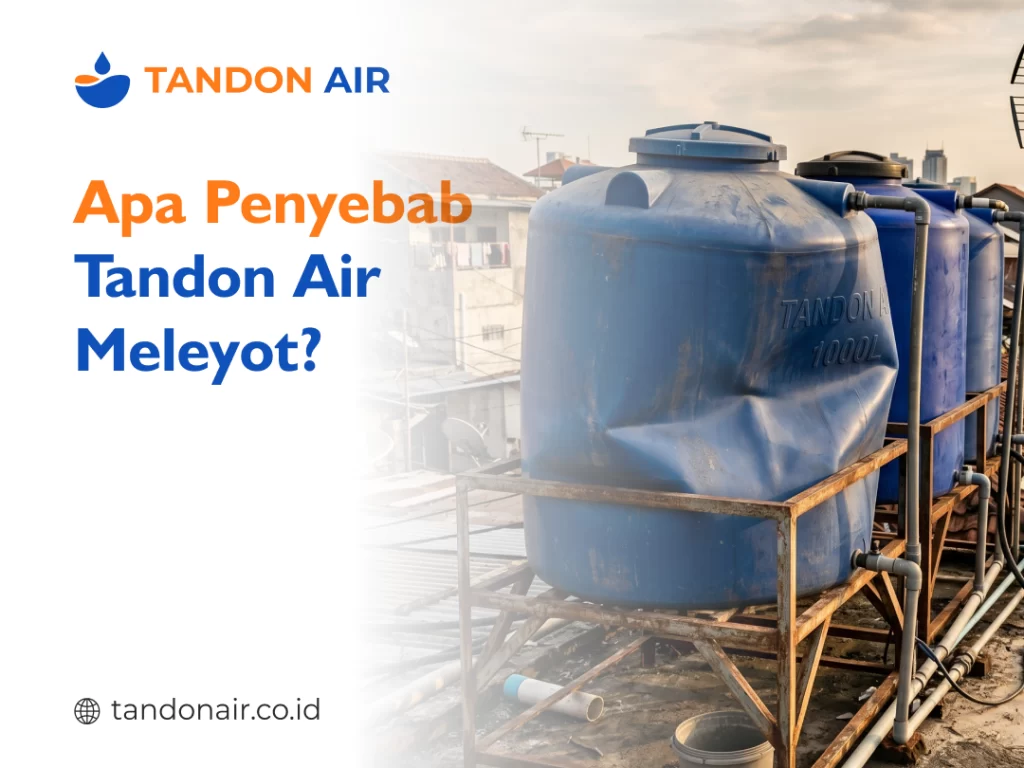 Apa Penyebab Tandon Air Meleyot