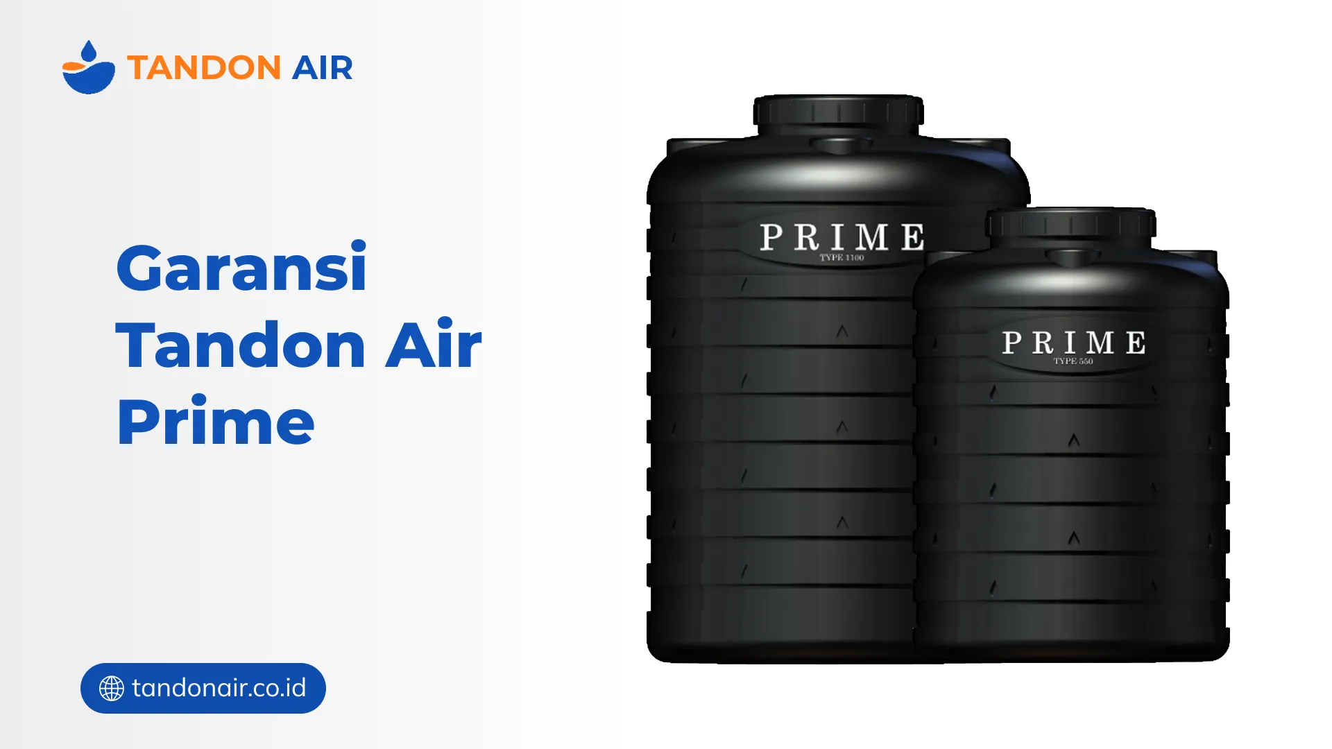 Garansi Tandon Air Prime