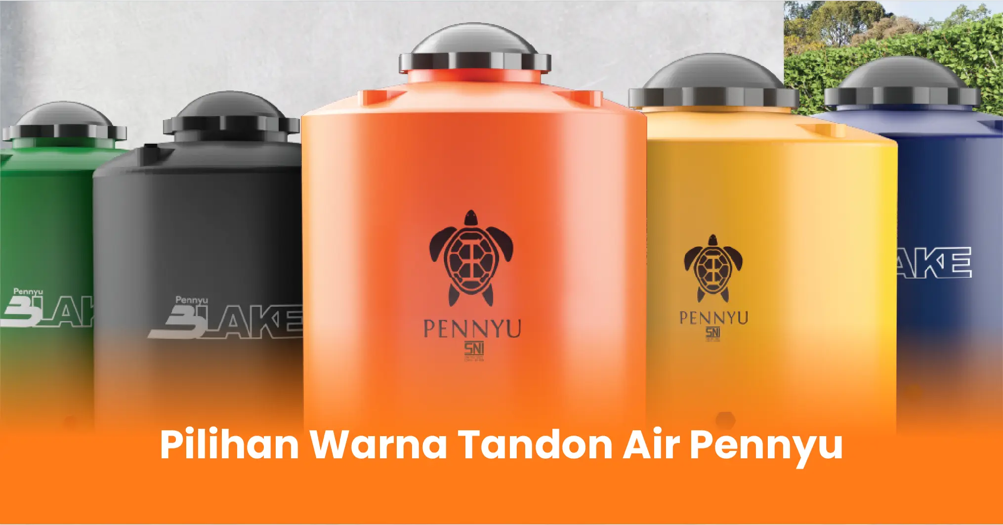 Pilihan Warna Tandon Air Pennyu