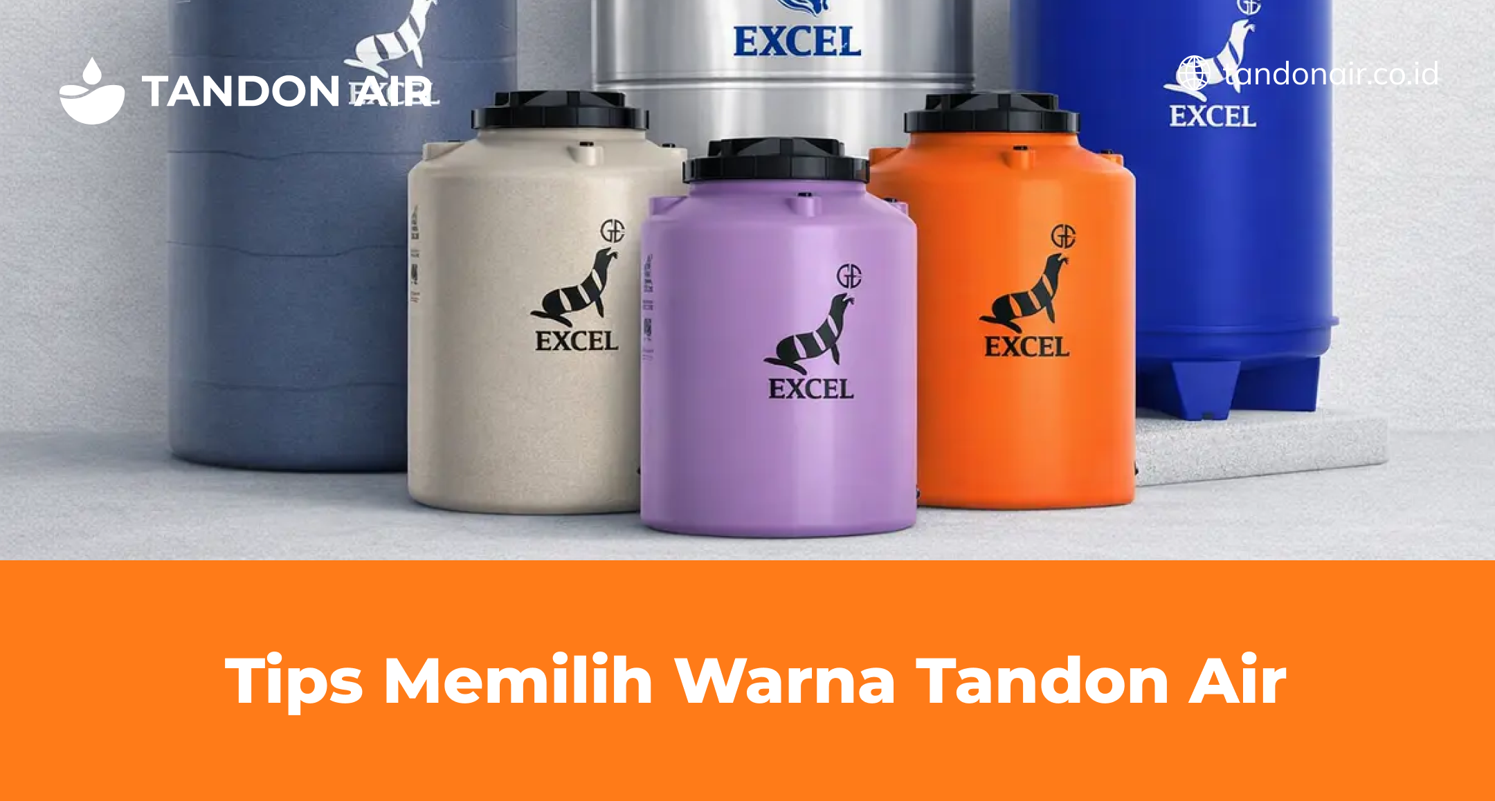 Tips Memilih Warna Tandon Air