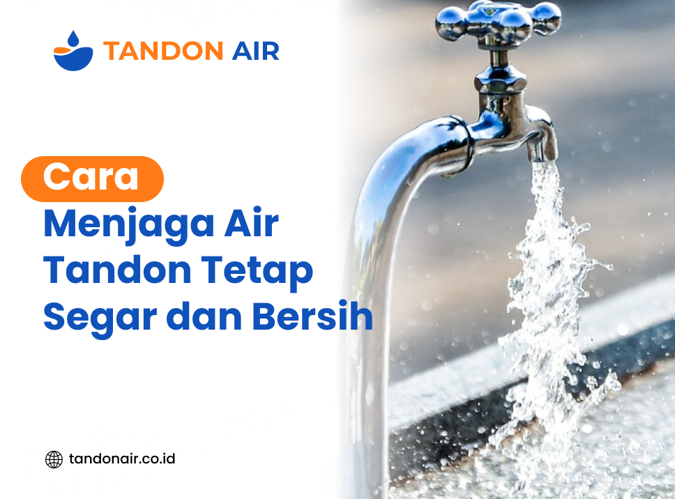 Cara Menjaga Air Tandon Tetap Segar dan Bersih