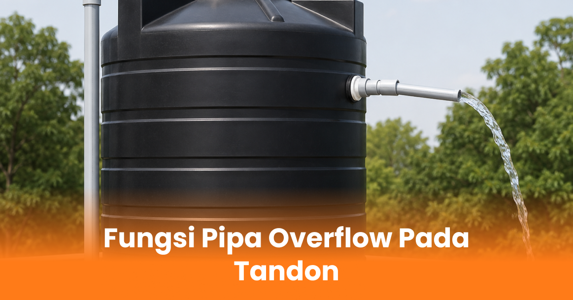 Fungsi Pipa Overflow Pada Tandon