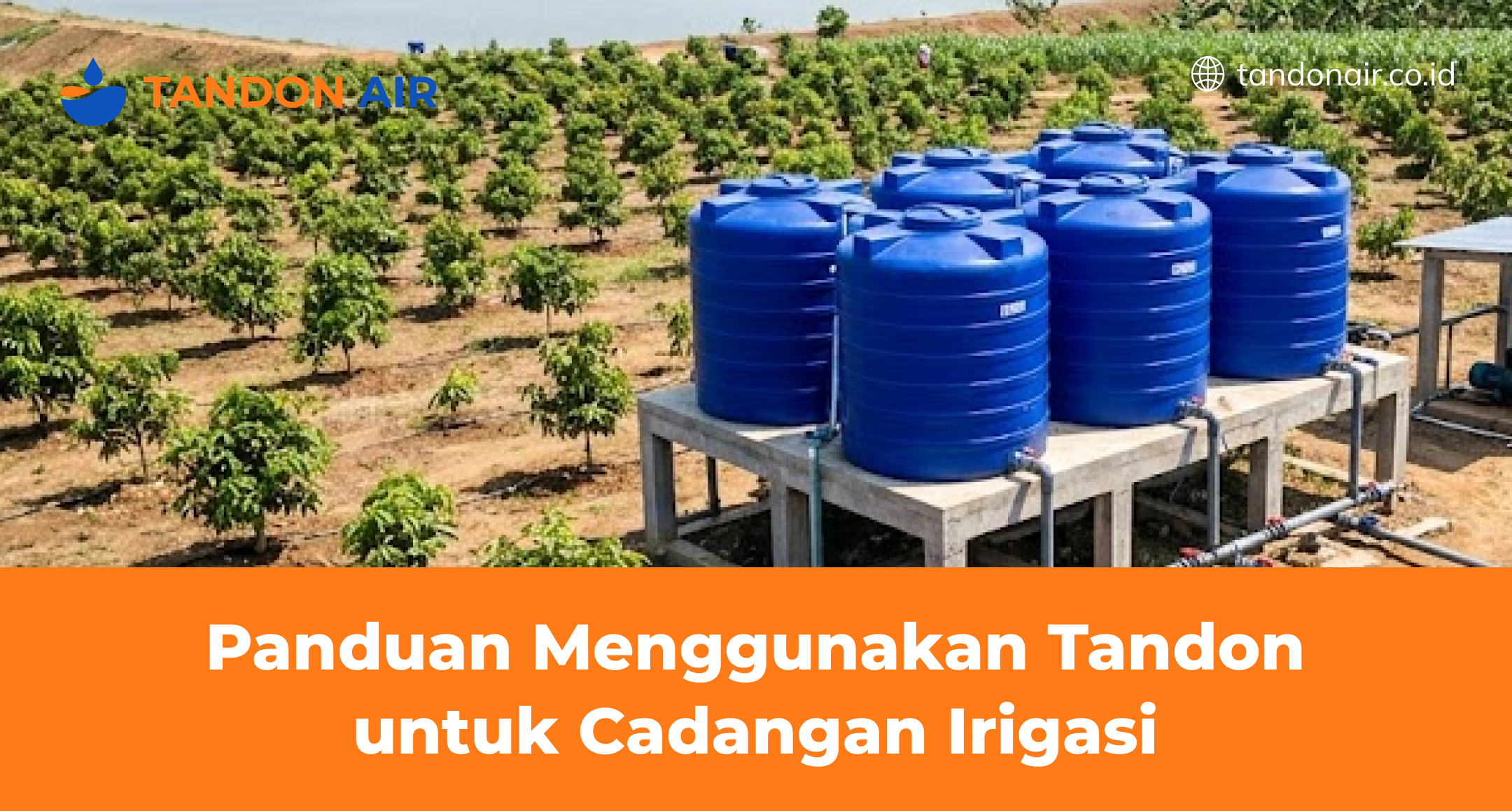 Panduan Menggunakan Tandon Air untuk Cadangan Irigasi