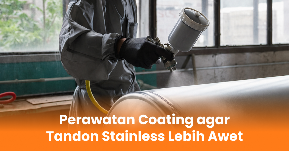 Proses Aplikasi Coating Pelindung pada Tandon
