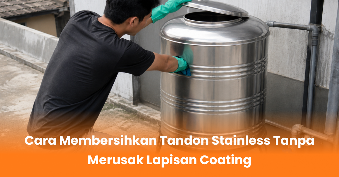 Cara Membersihkan Tandon Stainless Tanpa Merusak Lapisan Coating