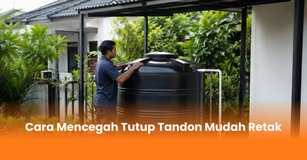Cara Mencegah Tutup Tandon Mudah Retak