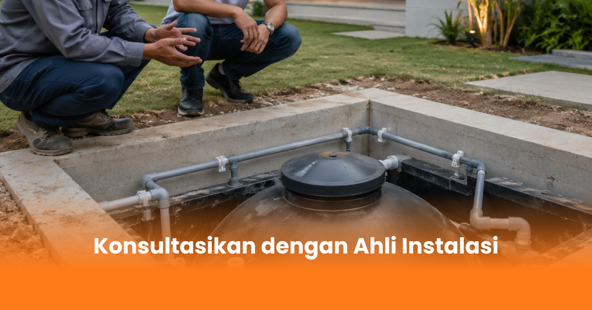 Konsultasikan dengan Ahli Instalasi