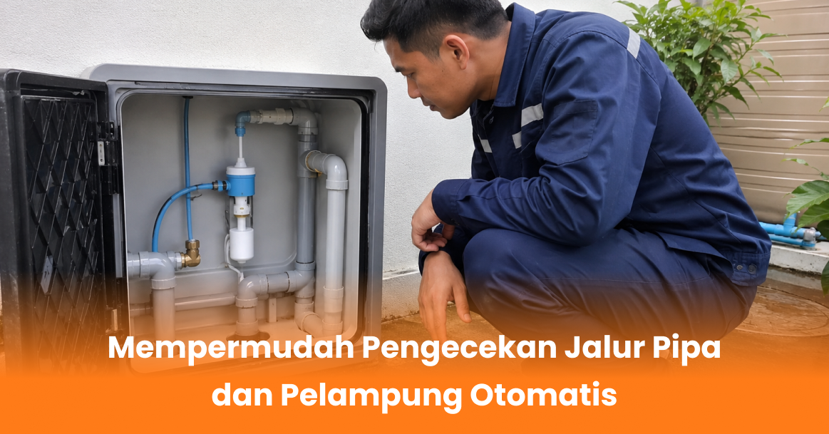 Mempermudah Pengecekan Jalur Pipa dan Pelampung Otomatis
