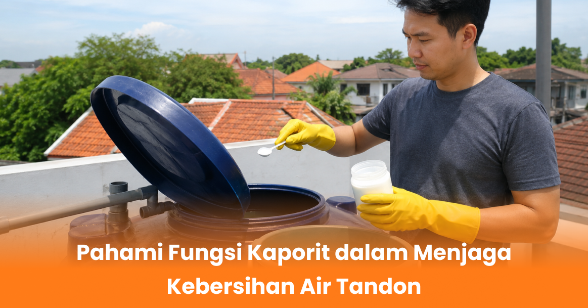 Pahami Fungsi Kaporit dalam Menjaga Kebersihan Air Tandon