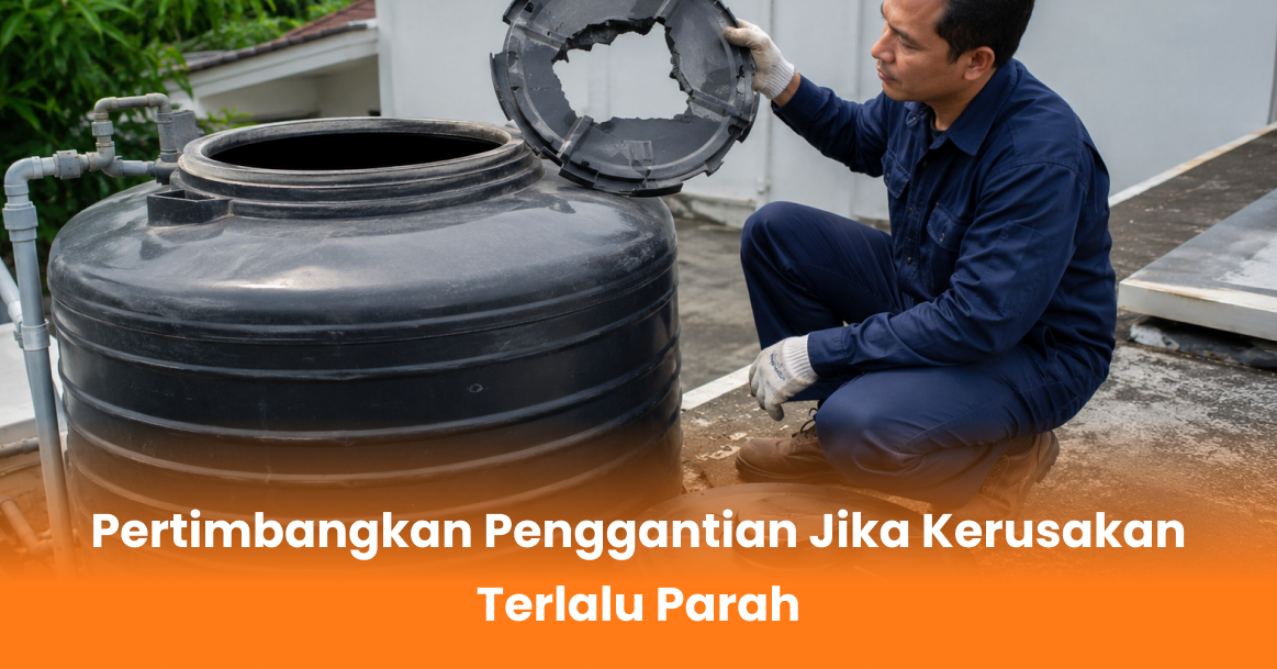 Pertimbangkan Penggantian Jika Kerusakan Terlalu Parah