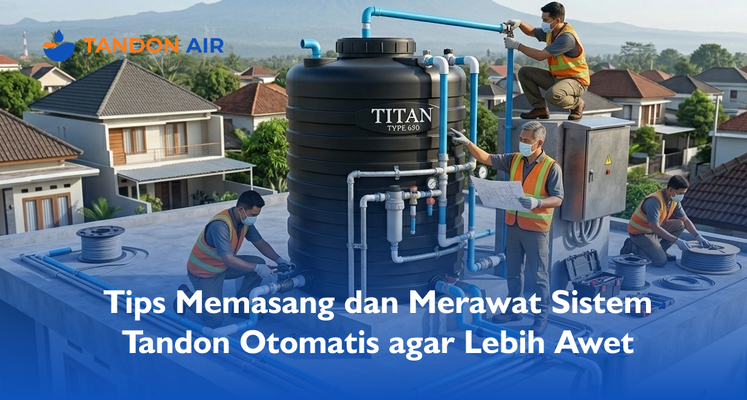 Tips Memasang dan Merawat Sistem Tandon Otomatis agar Lebih Awet