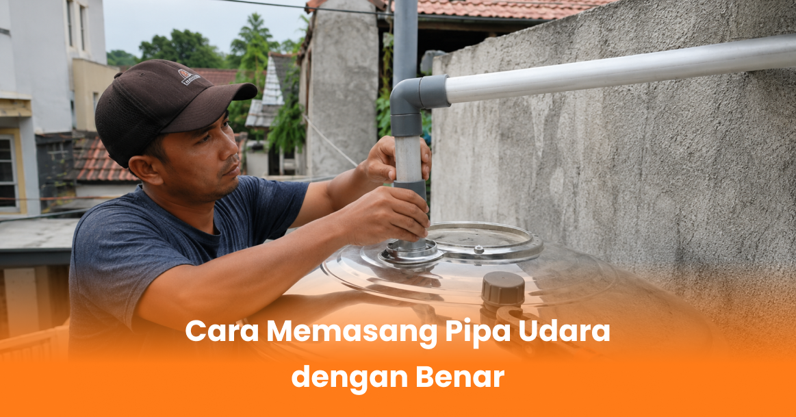 Cara Memasang Pipa Udara dengan Benar