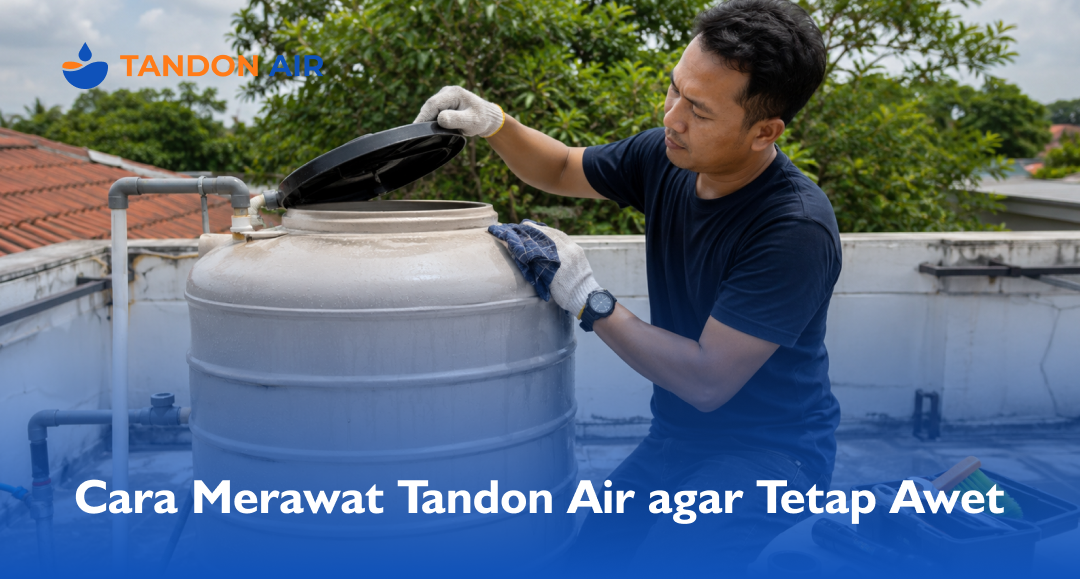 Cara Merawat Tandon Air agar Tetap Awet