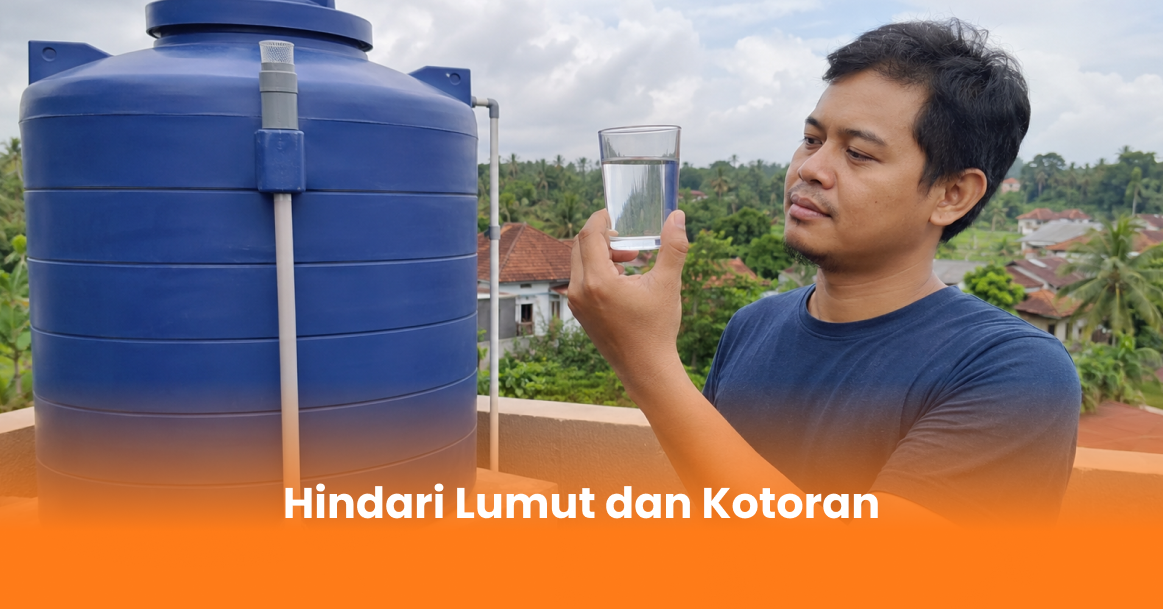 Hindari Lumut dan Kotoran