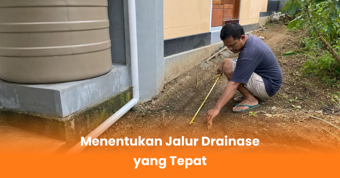Menentukan Jalur Drainase yang Tepat