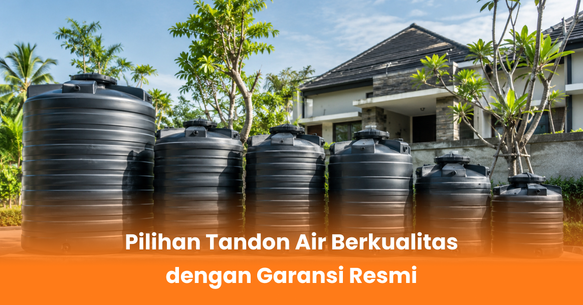 Pilihan Tandon Air Berkualitas dengan Garansi Resmi