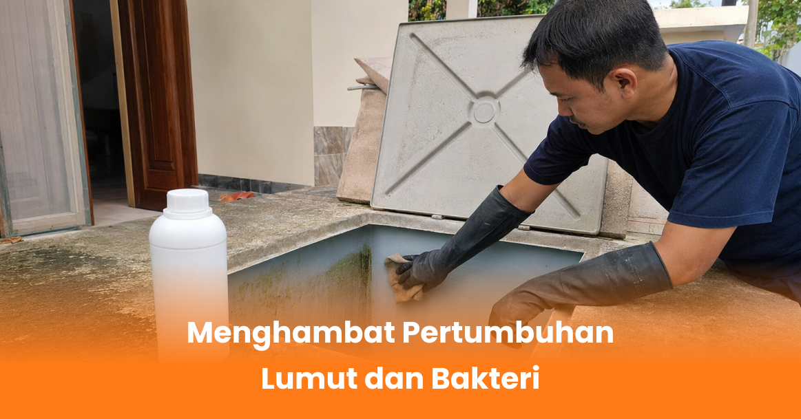 Menghambat Pertumbuhan Lumut dan Bakteri