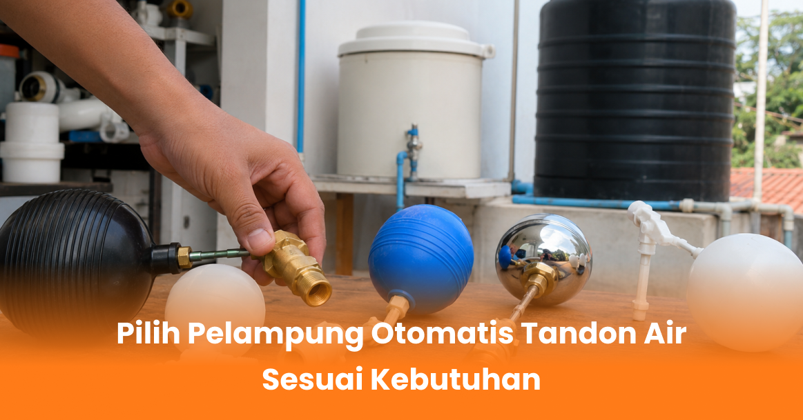Pilih Pelampung Otomatis Tandon Air Sesuai Kebutuhan