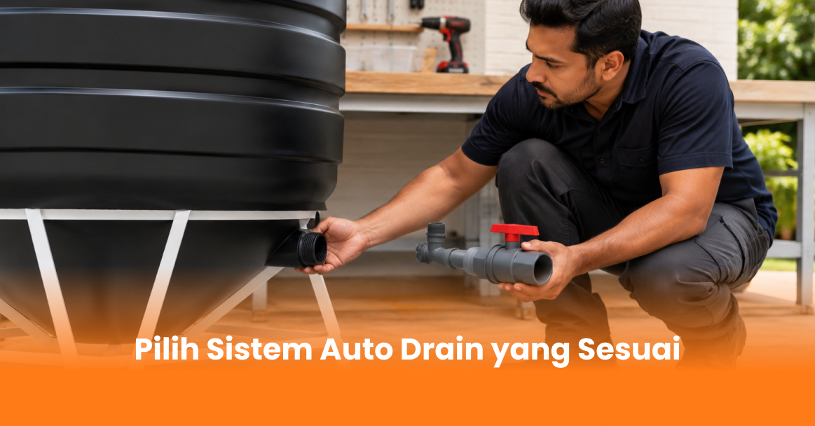 Pilih Sistem Auto Drain yang Sesuai