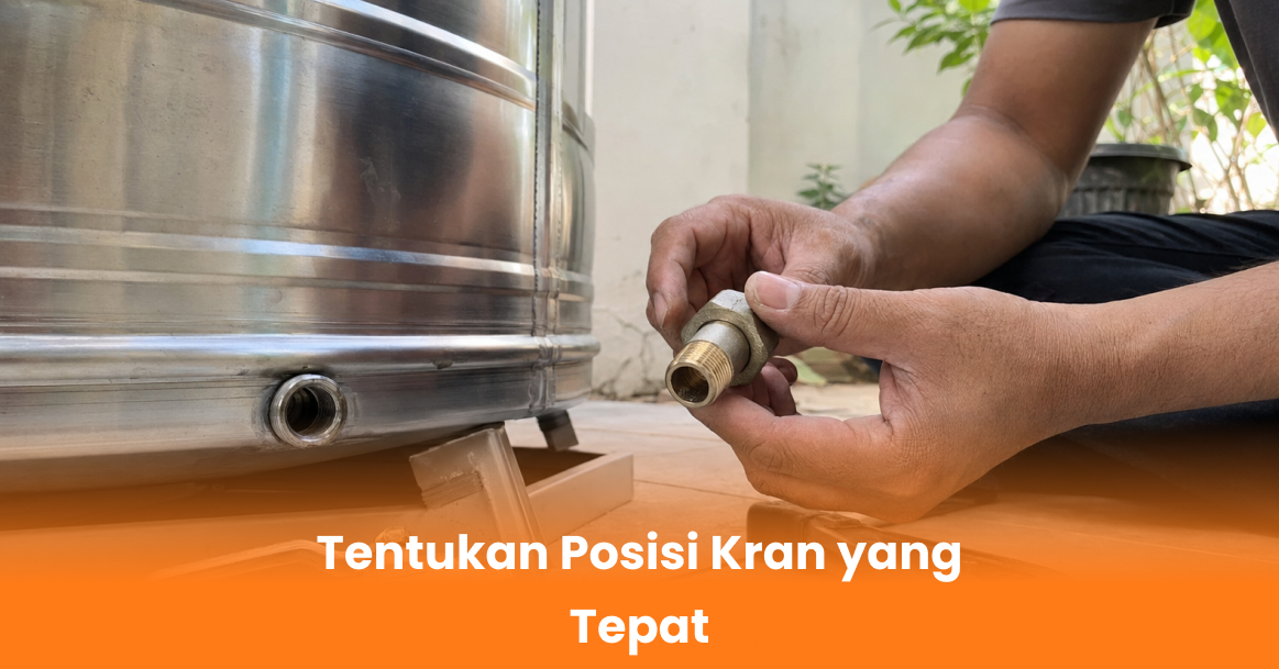 Tentukan Posisi Kran yang Tepat