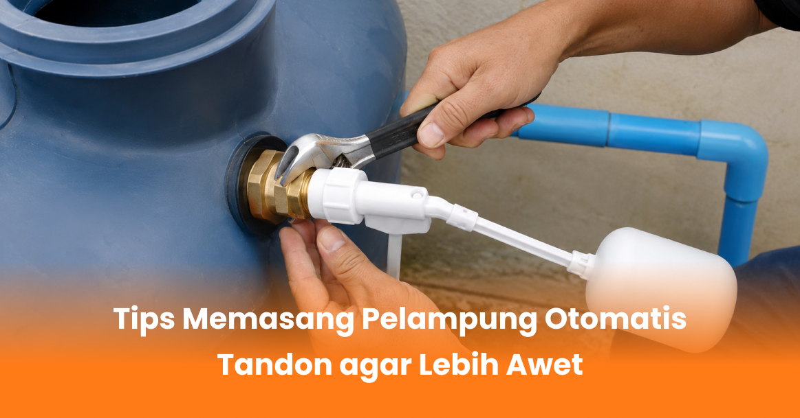 Tips Memasang Pelampung Otomatis Tandon agar Lebih Awet