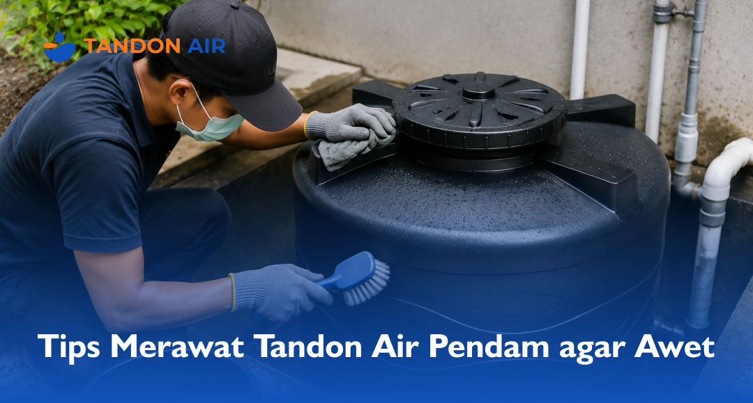 Tips Merawat Tandon Air Pendam agar Awet