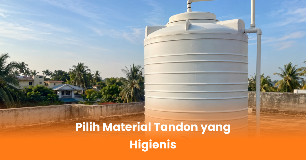 Pilih Material Tandon yang Higienis