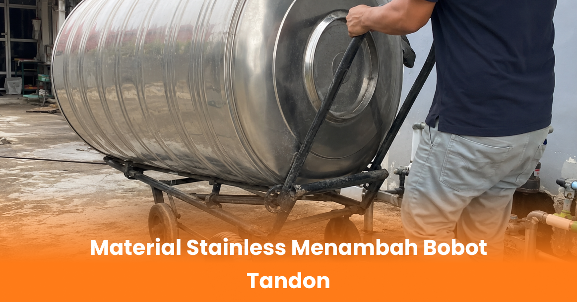 Material Stainless Menambah Bobot Tandon