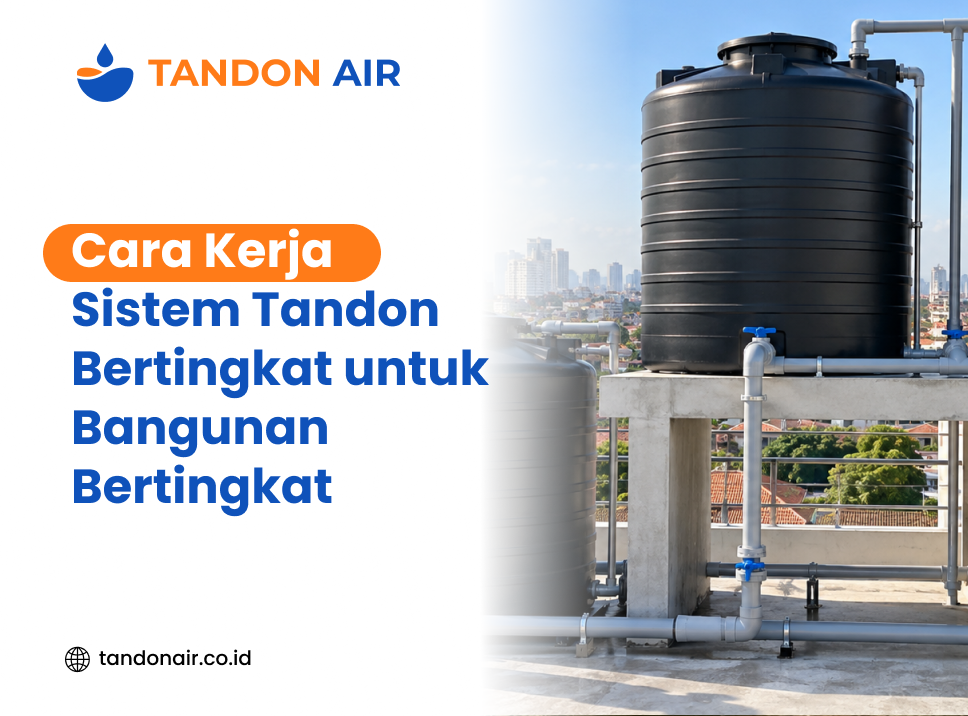 Cara Kerja Sistem Tandon Bertingkat untuk Bangunan Bertingkat