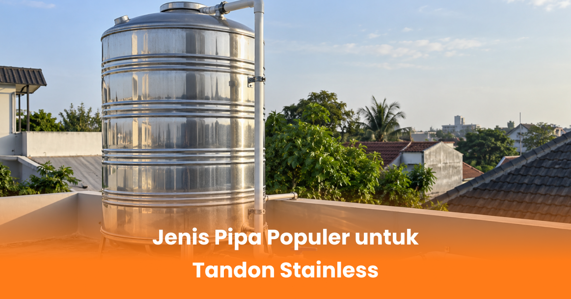 Jenis Pipa Populer untuk Tandon Stainless