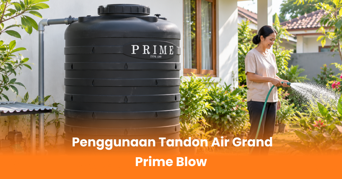 Penggunaan Tandon Air Grand Prime Blow