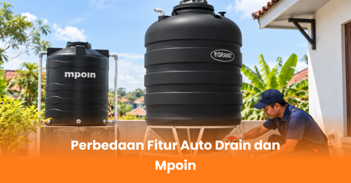 Perbedaan Fitur Auto Drain dan Mpoin