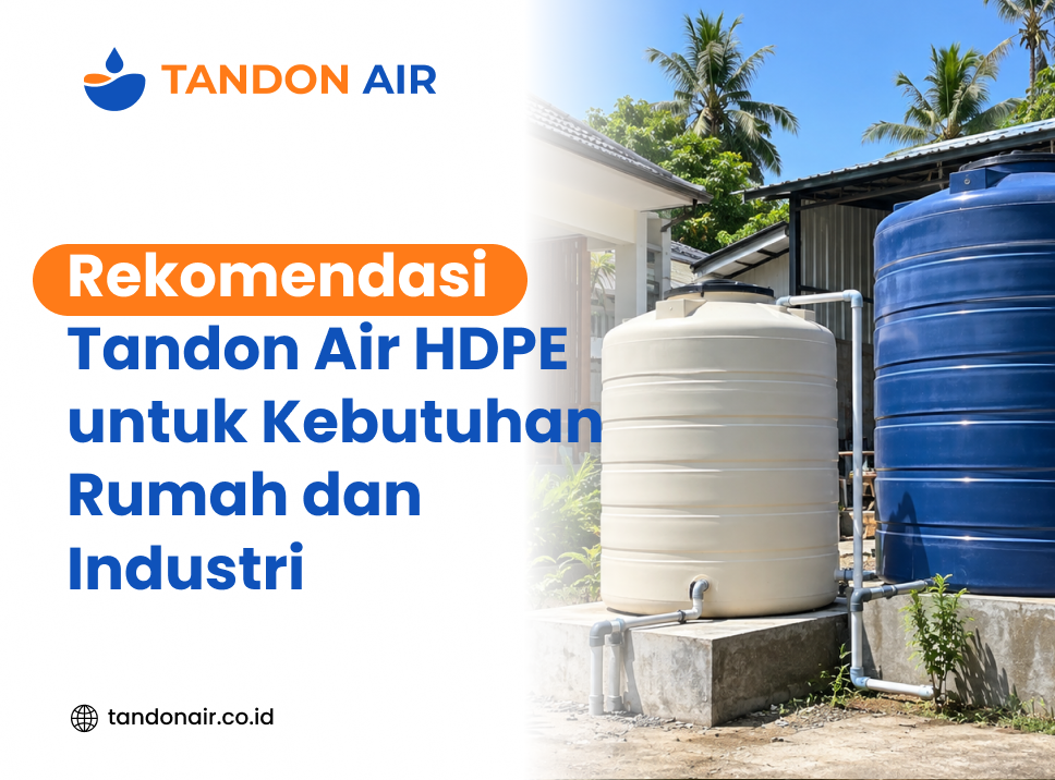 Rekomendasi Tandon Air HDPE untuk Kebutuhan Rumah dan Industri