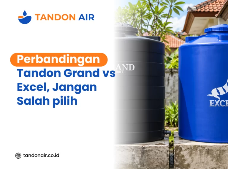 Perbandingan Tandon Excel vs Profil Tank