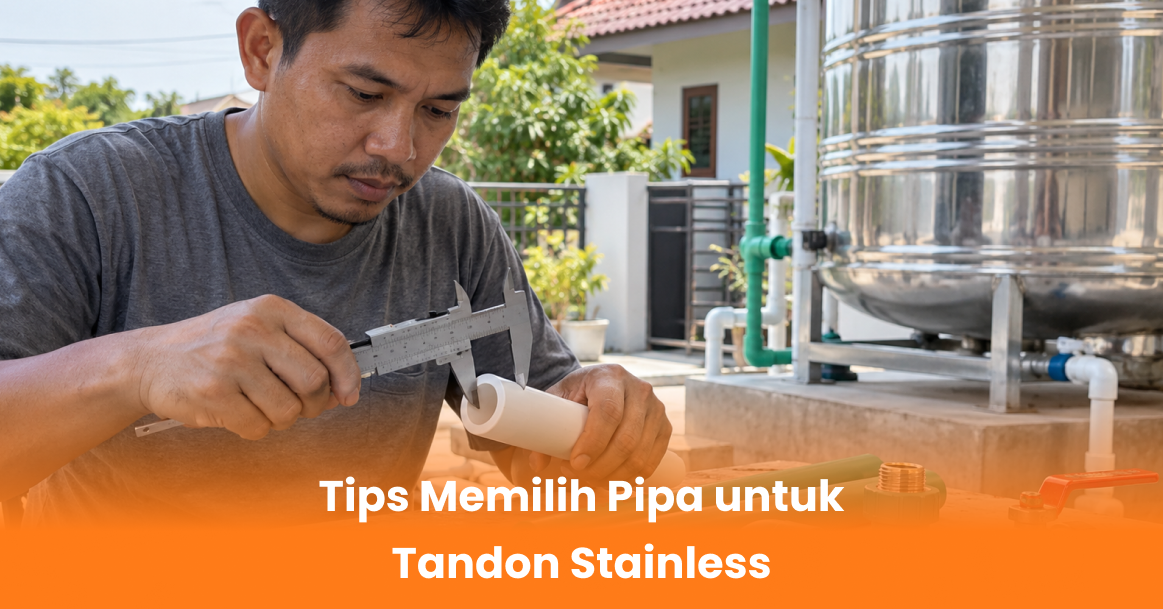 Tips Memilih Pipa untuk Tandon Stainless
