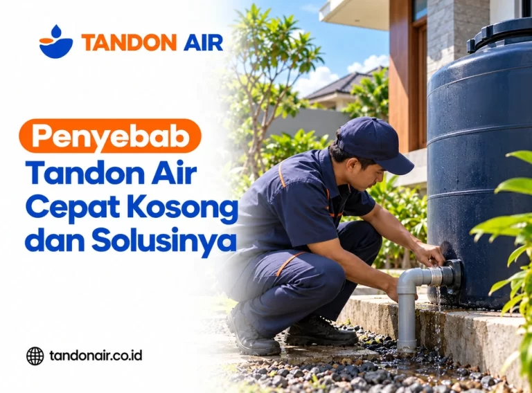 Penyebab Tandon Air Cepat Kosong dan Solusinya