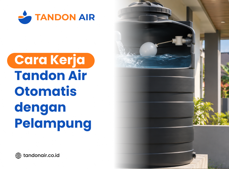 Cara Kerja Tandon Air Otomatis dengan Pelampung