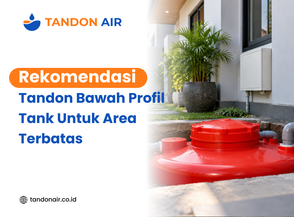 Rekomendasi Tandon Bawah Profil Tank Untuk Area Terbatas